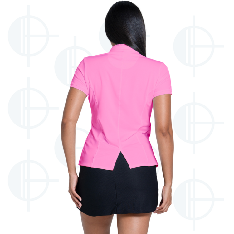 Chandail Pleated Placket S/S Lucky In Love