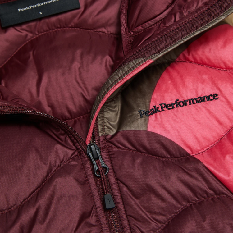 Veste Helium AOP Down Hood W Peak Performance