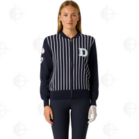 Jacket Striped Knit Daily Sports