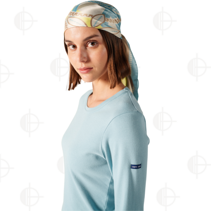 Foulard carre doux relief Saint-James