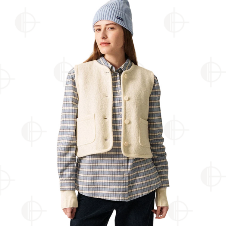 Veste en laine bouillie  Jura Saint-James
