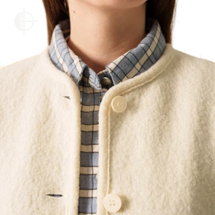 Veste en laine bouillie  Jura Saint-James