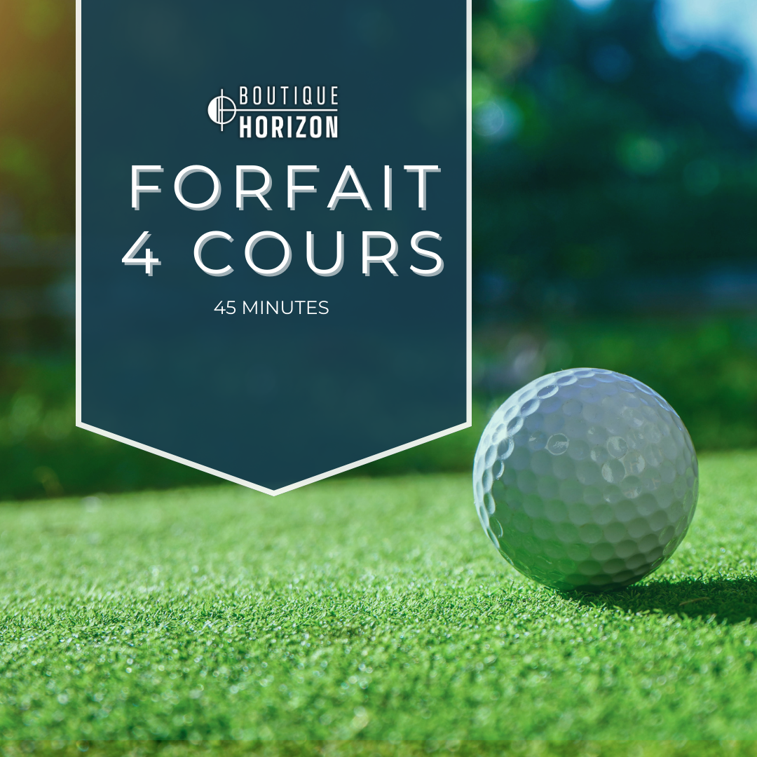 Chèque cadeau – Cours de golf privé