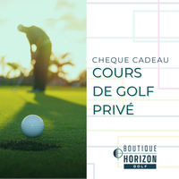 Chèque cadeau – Cours de golf privé