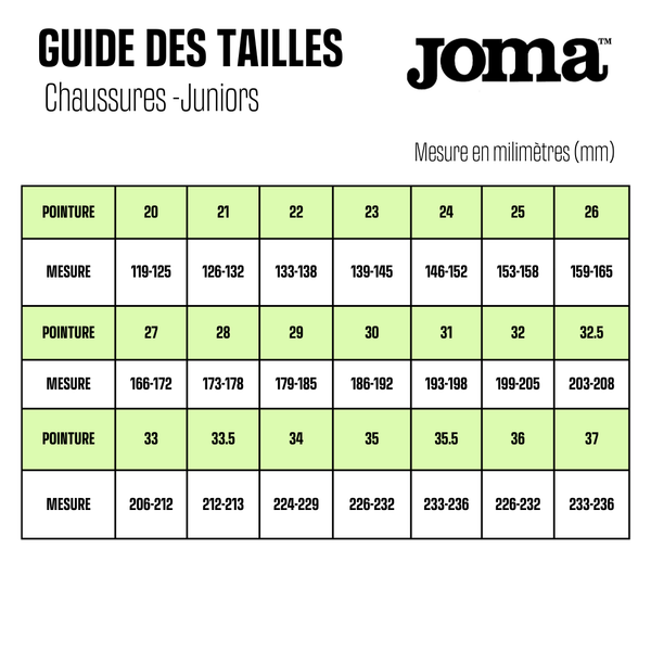 Soulier de soccier Propulsion Jr Joma