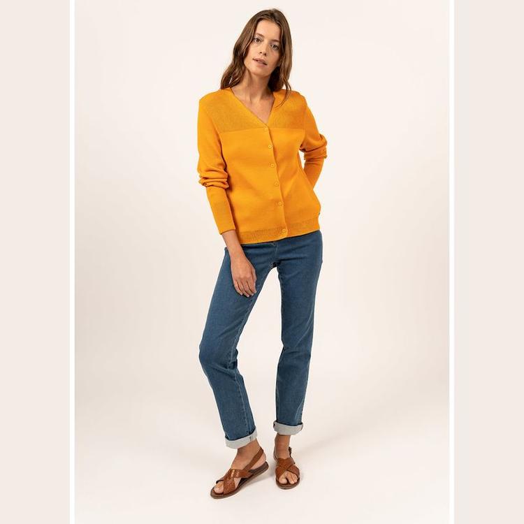 Cardigan en fine laine Ars Saint-James