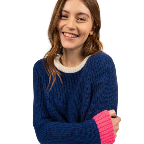 Hasparren Saint-James beaded knit sweater