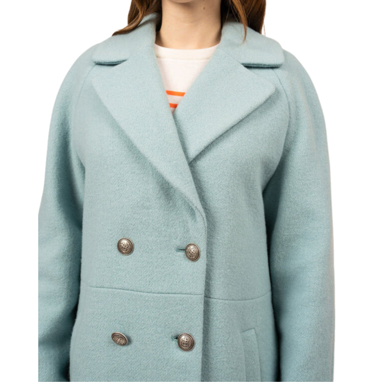 Manteau en best sale drap de laine