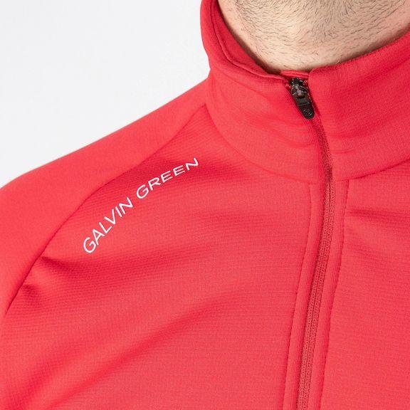 Drake 1/2 zip sweater Galvin Green