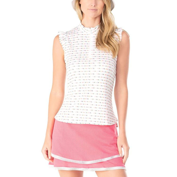 Lucky in Love Coco Stripe Sleeveless Top