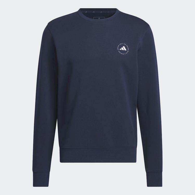 Navy blue adidas crew on sale neck