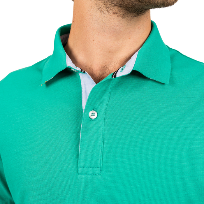 Rayan Saint-James cotton pique polo shirt