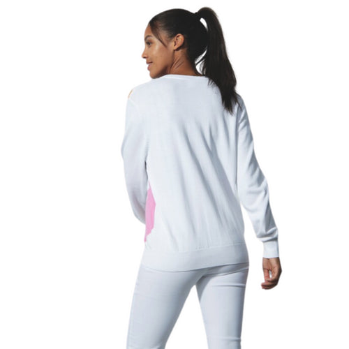 Orange Daily Sports V-Neck Sweater