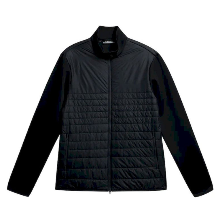 Quilted hybrid jacket best sale