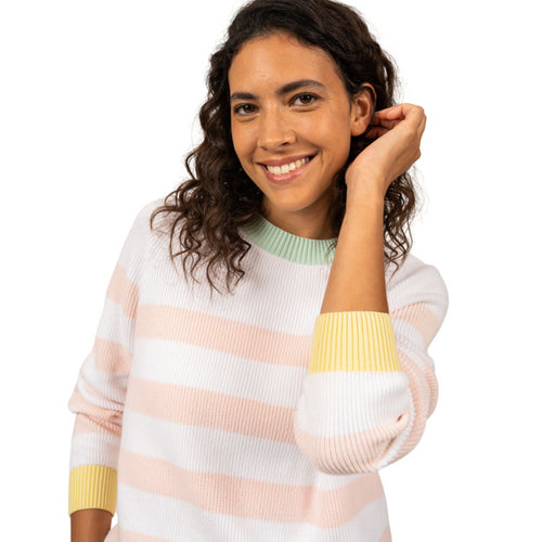 Malaga Saint-James pearl knit sweater